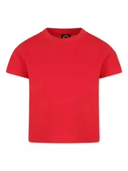 Футболка Colmar Kids из хлопка с нашивкой-логотипом, красный