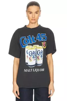 Футболка Colt 45 Malt Liquor Boxy Philcos, цвет Black Pigment