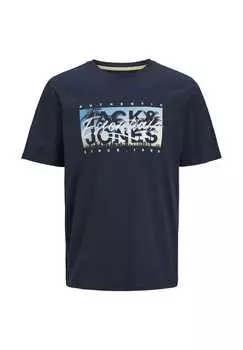 Футболка Colton с коротким рукавом 2 шт. в упаковке Jack & Jones, синий