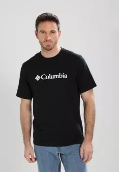 Футболка Columbia LOGO SHORT SLEEVE, цвет Black