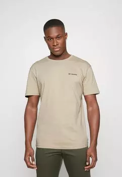 Футболка Columbia LOGO SHORT SLEEVE, цвет Ancient Fossil