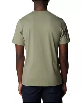 Футболка Columbia Big & Tall Thistletown Hills Pocket Tee, цвет Stone Green Heather