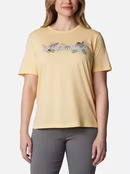 Футболка Columbia Bluebird Day Relaxed, желтый
