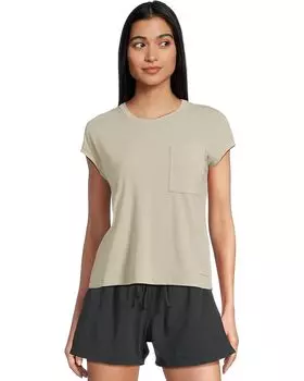 Футболка Columbia Boundless Trek Short Sleeve Tee, цвет Safari