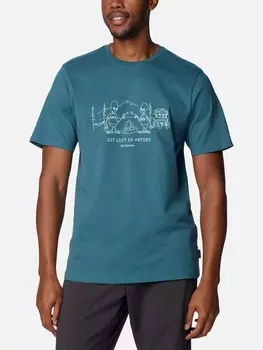 Футболка Columbia Explorers Canyon, синий
