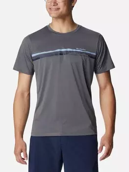 Футболка Columbia Hike Graphic SS Tee, серый
