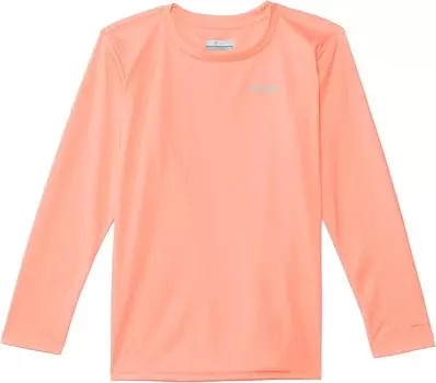 Футболка Columbia Kids Tidal Tee PFG Palm Rise, цвет Tiki Pink/PFG Palm Rise