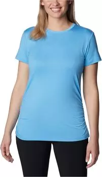 Футболка Columbia Leslie FallsShort Sleeve, цвет Vista Blue