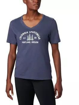 Футболка Columbia Mount Rose Relaxed, синий