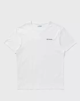 Футболка Columbia North Cascades Short Sleeve Tee, цвет white, hex flag