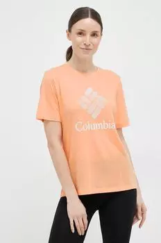 Футболка Columbia, оранжевый