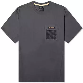 Футболка Columbia Painted Peak Mesh Pocket T-Shirt, цвет Shark