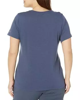 Футболка Columbia Plus Size Daisy Days Short Sleeve Graphic Tee, цвет Nocturnal Heather/Best Site Graphic