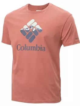Футболка Columbia Rapid Ridge Graphic, оранжевый