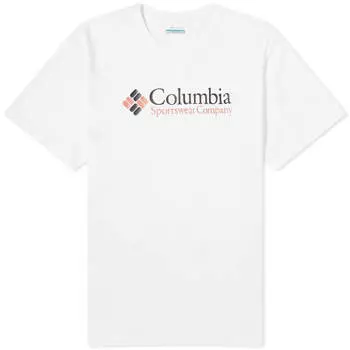 Футболка Columbia Retro Logo, белый