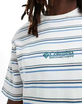 Футболка Columbia – Somer Slope II – Gestreiftes цвета Wei=f