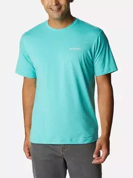 Футболка Columbia Tech Trail Graphic Tee, синий