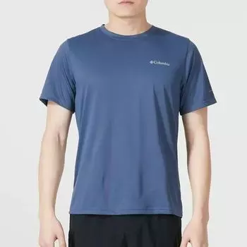 Футболка Columbia, темно-синий/белый
