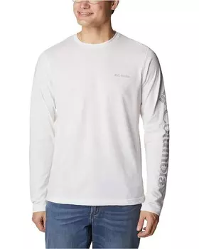 Футболка Columbia Thistletown Hills Long Sleeve Logo, белый