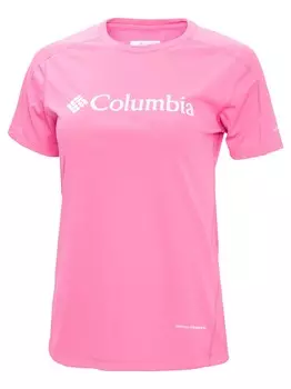Футболка Columbia W Zero Rules Graphic Crew, розовый