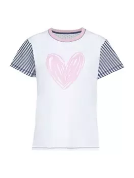 Футболка comazo earth kurzarm, цвет weiss/blau