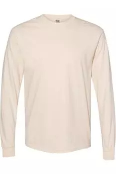 Футболка Comfort Colors Garment-Dyed Heavyweight с длинным рукавом, слоновая кость
