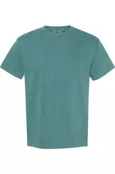 Футболка Comfort Colors, окрашенная в готовом виде, плотная, цвет emerald
