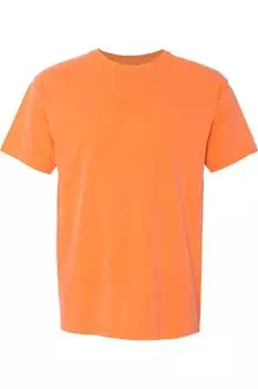 Футболка Comfort Colors, окрашенная в готовом виде, плотная, цвет melon