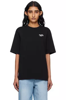 Футболка Comfort с надписью от руки Maison Kitsun Maison Kitsun, мультиколор