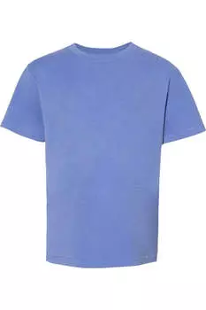Футболка ComfortWash by Hanes Garment-Dyed Youth, цвет deep forte blue