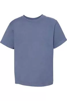 Футболка ComfortWash by Hanes Garment-Dyed Youth, цвет saltwater