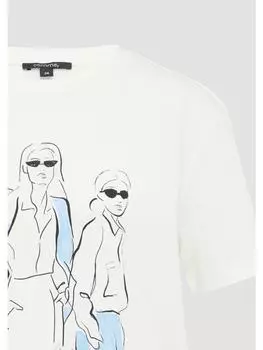 Футболка comma, белый