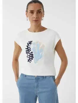 Футболка comma, белый