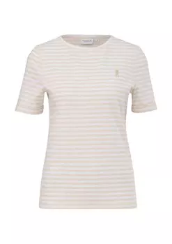 Футболка Comma Casual Identity, кремовый