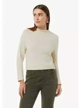 Футболка comma CI T-Shirt langarm, кремовый