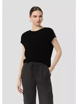 Футболка comma CI T-Shirt rmellos, черный