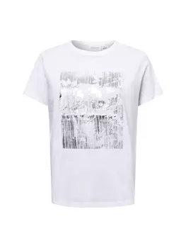 Футболка comma, цвет wei silber