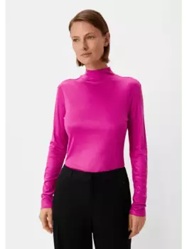 Футболка comma langarm, розовый