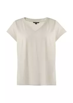 Футболка COMMA Shirt, бежевый