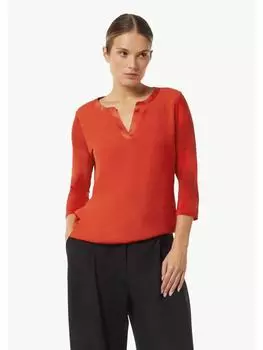 Футболка comma T-Shirt 3/4 Arm, красный