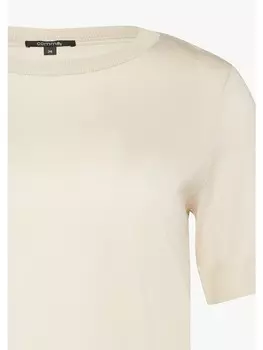 Футболка comma T-Shirt kurzarm, бежевый