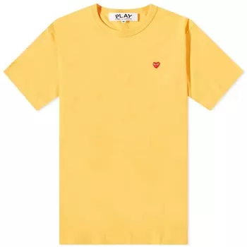 Футболка Comme des Garcons Play Small Red Heart Tee