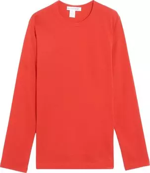 Футболка Comme des Garons SHIRT Rear Logo Long-Sleeve T-Shirt 'Red', красный