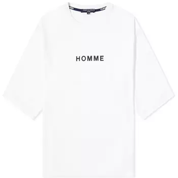 Футболка Comme Des Garons Homme Homme, белый/черный