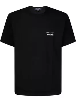 Футболка Comme des Garons Homme с логотипом, черный
