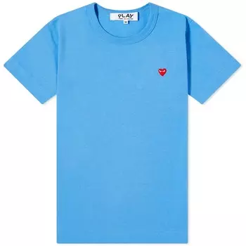 Футболка Comme des Garons Play Small Red Heart Tee