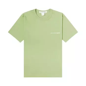 Футболка Comme des Garons SHIRT Chest Logo Tee Green, зеленый