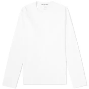 Футболка Comme Des Garons Shirt Long Sleeve Forever, белый