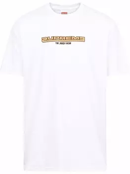 Футболка Connected с логотипом Supreme, белый
