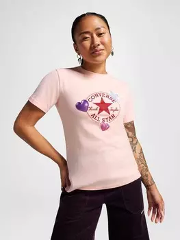 Футболка Converse BEMY2K Slim Fit Tee, розовый
